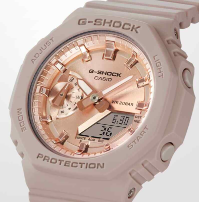 CASIO G-SHOCK GMA-S2100MD-4AJF Analog Digital Watch Pink Gold 