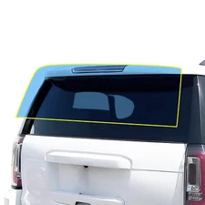 Pre Cut Rear Windshield Protection Clear Bra Film Fits GMC Yukon 2015-2020