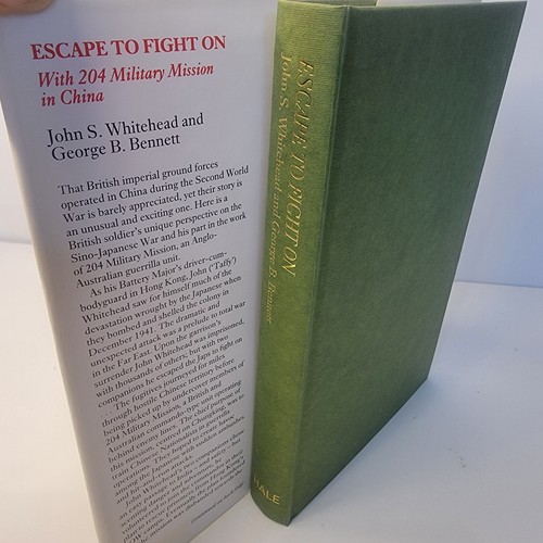 ESCAPE TO FIGHT ON 204 Military Mission in China John Whitehead 1st/1st Ed WWII - Picture 3 of 7