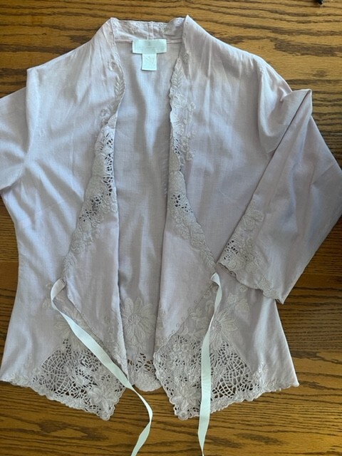 Designer Embroidered Wrap Top