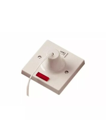 SHOWER PULL CORD SWITCH D/ POLE BATHROOM EXTRACTOR FAN ...