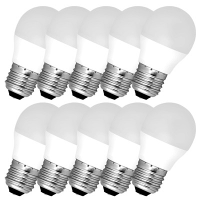 10 x LED SMD Leuchtmittel SET E27 A60 8W milk neutralweiss Lampe Birne Kwazar