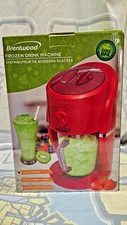Brentwood Frozen Drink Machine TS-1425R Red 45 Watt Blended Ice Drink Maker