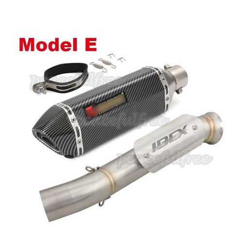 For CF-Moto Ibex 800 2025 Exhaust System Muffler Mid Link Pipe Slip On 51mm Tips - Bild 7 von 13