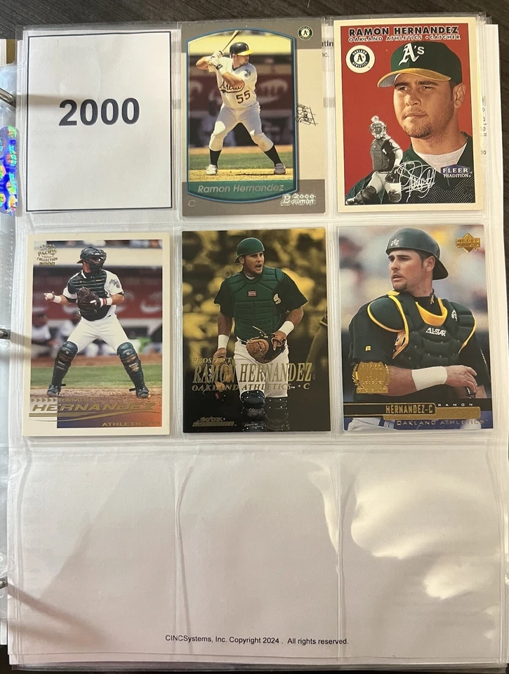 (88) Tarjetas especiales de Ramón Hernández MLB de 1996-2007. Más 2 tarjetas de autógrafos Foto 4 de 4