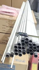 4 Lot Fiberglass Tube 1/16" Wall 1" to 3/8" 8FT Tapered Marine Antenna Blank
