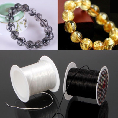 10M Elastic Clear Beading Thread Stretch Polyester String Cord For Jewelry  Make