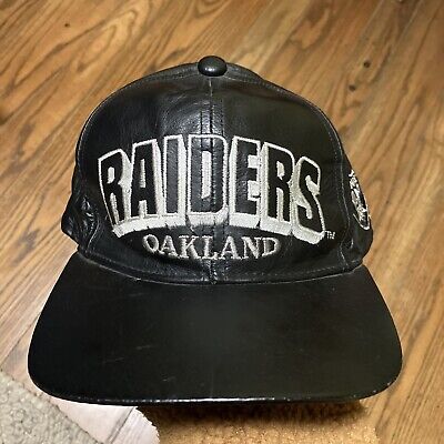 VINTAGE 90s NFL Oakland Raiders Pro Elite Slingback Leather VINTAGE 90s NFL Oakland Raiders Pro Elite Slingback Leather