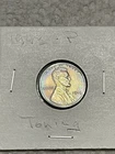 1943 STEEL Lincoln Wheat Penny Cent - Gem BU (rainbow toned)