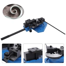 Bender Flat Round Square Angle Bar Bending Machine Metal Scroll Bending Tool NEW