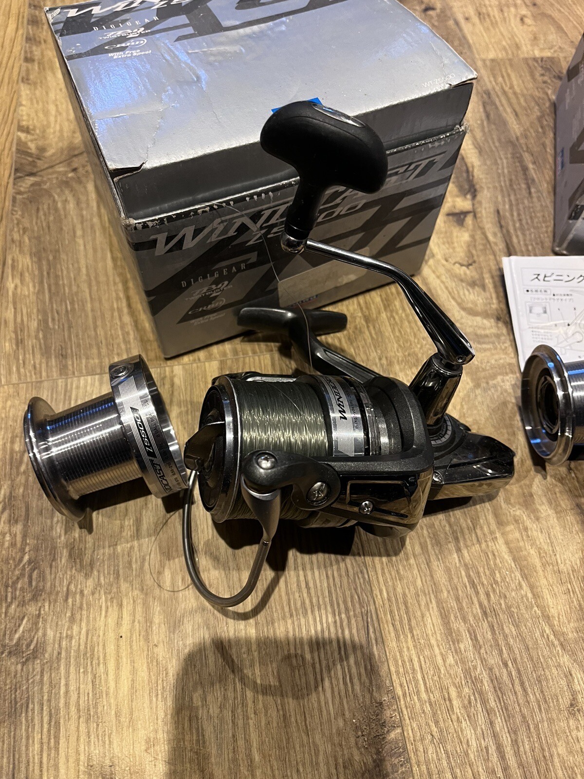 Carp fishing Reels Diawa Windcast Z5500 x 3 eBay