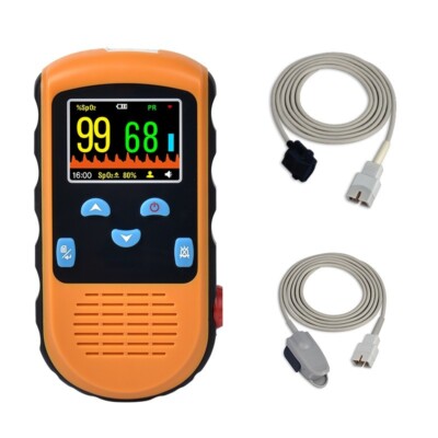 LEPU 2,2-Zoll Tragbares Fingerpulsoximeter für Kinder SpO2 PR mit Bluetooth App