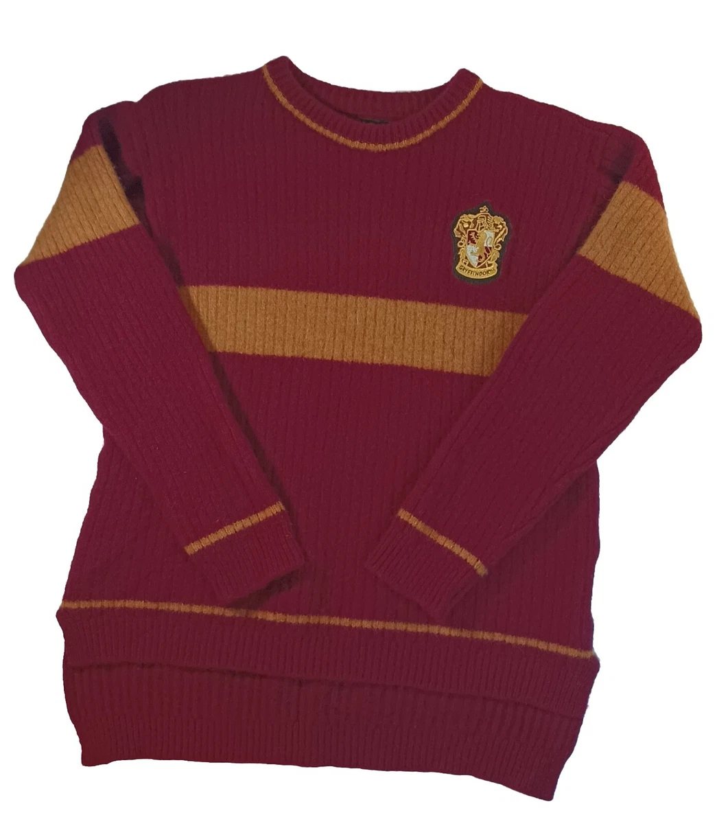 Harry potter store gryffindor quidditch sweater