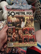 50 Metal Pix Movie Mirror Magazine , July '88, Metal Edge, Hit Parader, Circus