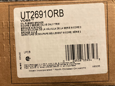 Moen UT2691ORB Voss Collection M-CORE 2-Series Valve Only Trim Oil Rubbed Bronze