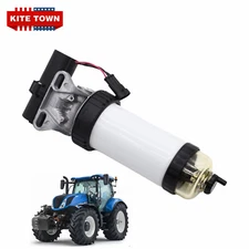 Electric Fuel Pump & Filter For Ford New Holland LS180 LS190 LX865 LX885 5610S