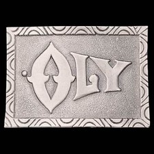 OLY Olympia Beer Brewing Vintage Belt Buckle