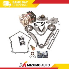 Kit de cadena de distribución bomba de agua bomba de aceite cubierta junta apta 98-99 Chrysler Dodge 2.7