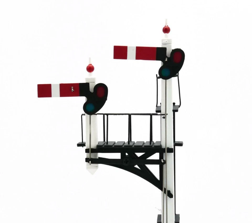 Dapol 4L-001-006 GWR Junction LH 2 Arms LH Short Post Signal - Image 2 of 4