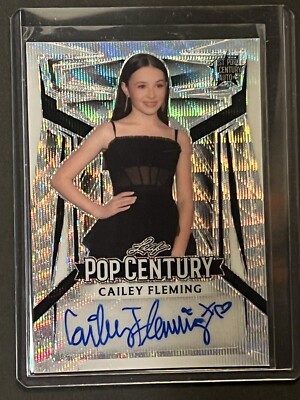 2023 Leaf Pop Century Cailey Fleming -SP Walking Dead Autograph #d /20 Auto