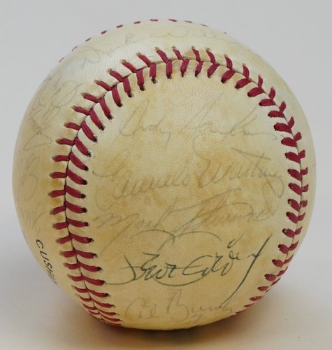 1985 Padres Team Signed Baseball PSA/DNA COA w Tony Gwynn Eric Show Steve Garvey - Picture 3 of 24