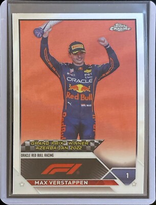 Max Verstappen - 2023 Topps Chrome F1 - Formula 1 #151