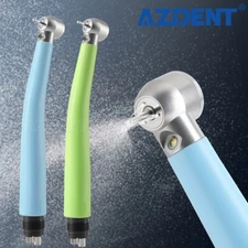 Dental E-generator LED high speed handpiece 3 spray Push Button Turbine B2/M4