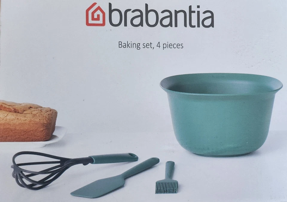 Brabantia 4 Piece Baking Set - Mixing Bowl, Spatula, Whisk And Pastry Brush - Image 4 of 4