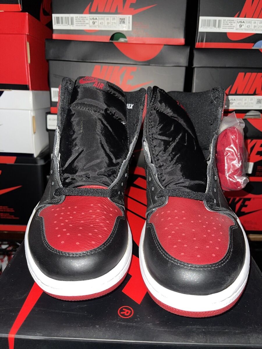 Nike Air Jordan 1 Retro High OG Banned, Bred 2016 Size 10 | eBay Nike Air Jordan 1 Retro High OG Banned, Bred 2016 Size 10 | eBay