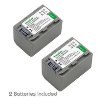 2x Kastar Battery for Sony NP-FP70 FP71 DCR-HC30 DCR-HC32 DCR-HC32 DCR-HC33