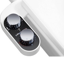 Bidet Attachment for Toilet - Self-Cleaning Dual-Nozzle, Cold and Warm Fresh Wat