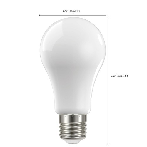Satco S12434 - 13.5 Watt A19 Soft White LED Bulbs - 3000K - 120 Volt (6 pack) - Picture 5 of 5