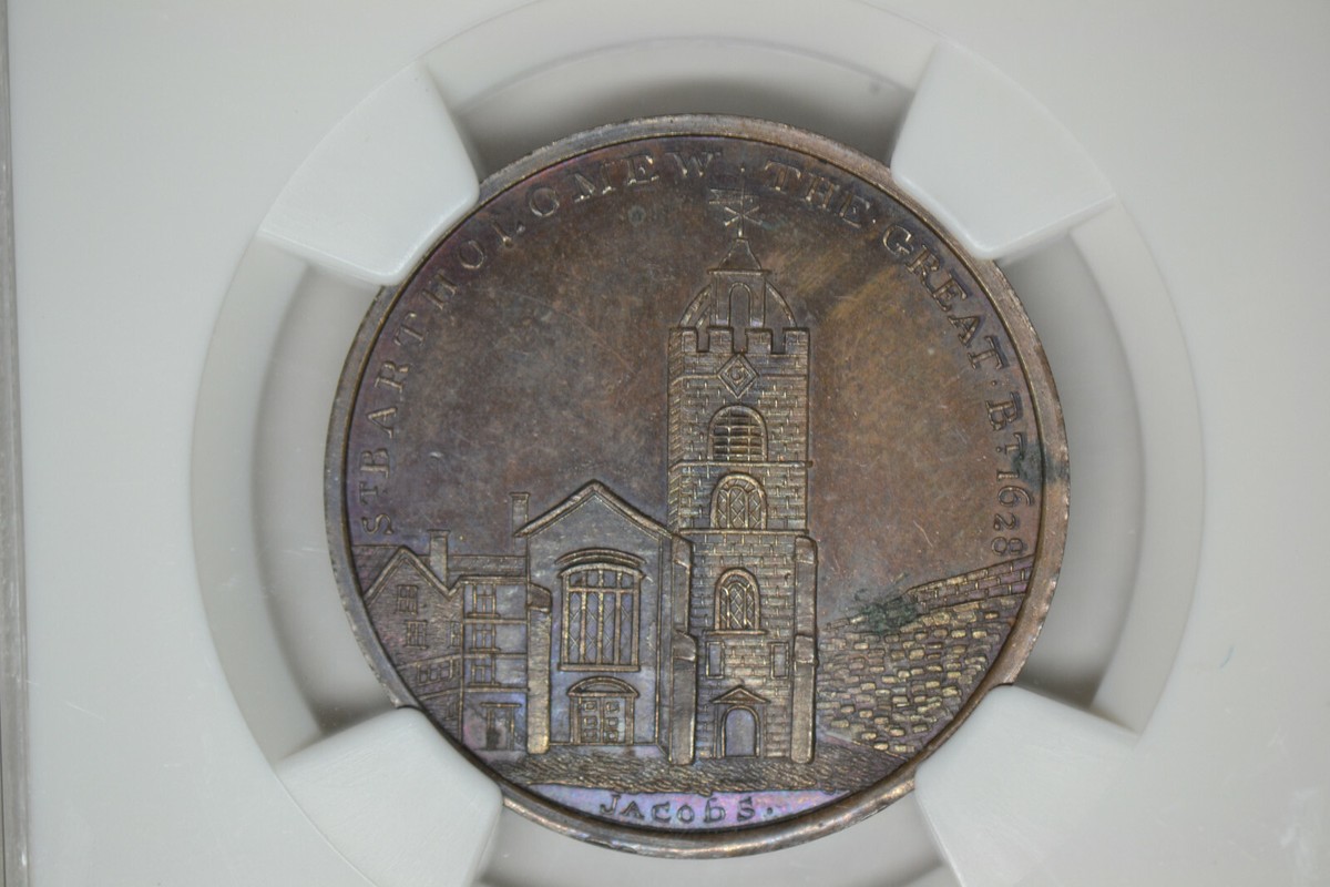 British market  Great Britain: (1790'S) Half Penny- D&H 542- Middlesex