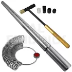 Stahlringdorn (A-Z+6)/UK Fingergrößenmessgerät (A-Z+6)/6-teiliges Hammer-Set