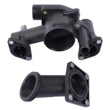 Fast AJ89486 Water Outlet & Thermostat for 2003-2006 Jaguar XK8 4.2L Naturally