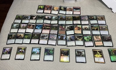 MTG - FUNGUS/TREEFOLK/OOZE magic the gathering plant / fungal themed lot+ bonus