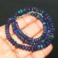 Natural Opal Bead Blue opal beads Rondelle Opal Gift for friend 7233