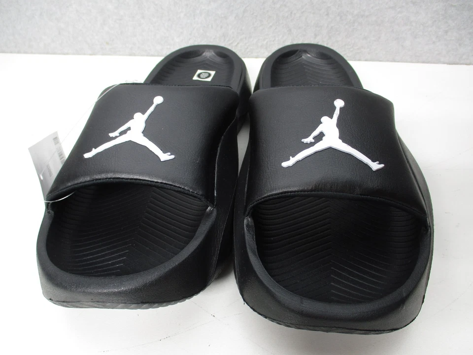 Nike Air Jordan Franchise Slides Sandals Black White Mens Sz 11 - Image 4 of 4