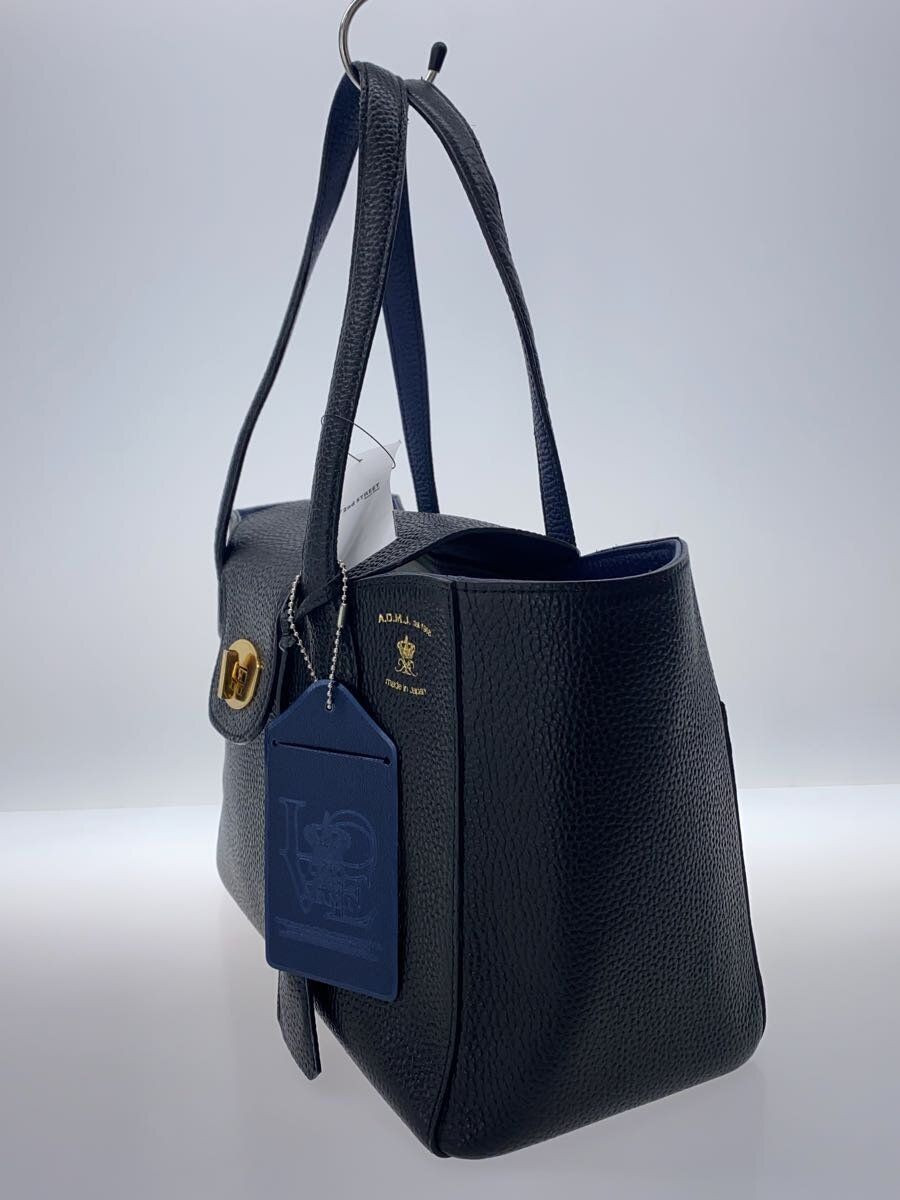 A.D.M.J. handbag leather Black solid Used | eBay A.D.M.J. handbag leather Black solid Used | eBay