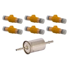 For Ford Explorer 01 Motorcraft BNDL-0831-196780 Fuel Injector w Fuel Filter Kit
