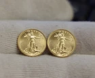 (2) 2016  US 1/10th Gold Eagle $5 Gem Unc