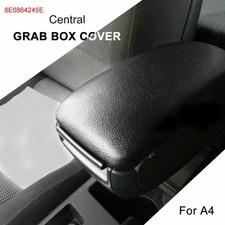 Mittelarmlehne Deckel Leder Schwarz für Audi A4 B6 B7 8E 2001-2008 8E0864245E