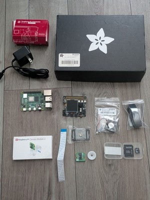 Raspberry Pi 4 BrainCraft AI Kit 8GB RAM - Machine Learning Lobe - Camera Screen