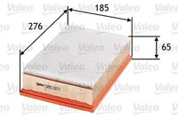 Valeo Luftfilter U.A. FüR Alfa Romeo, Seat, Skoda, VW