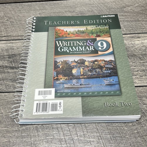 BJU Press Writing & Grammar 9 Teacher’s Edition Book 1 & 2 - 2nd Edition - Picture 8 of 12