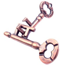 Traditional Metal Brain Teaser   Classic Puzzle Toy for Logic  Skill Develop...