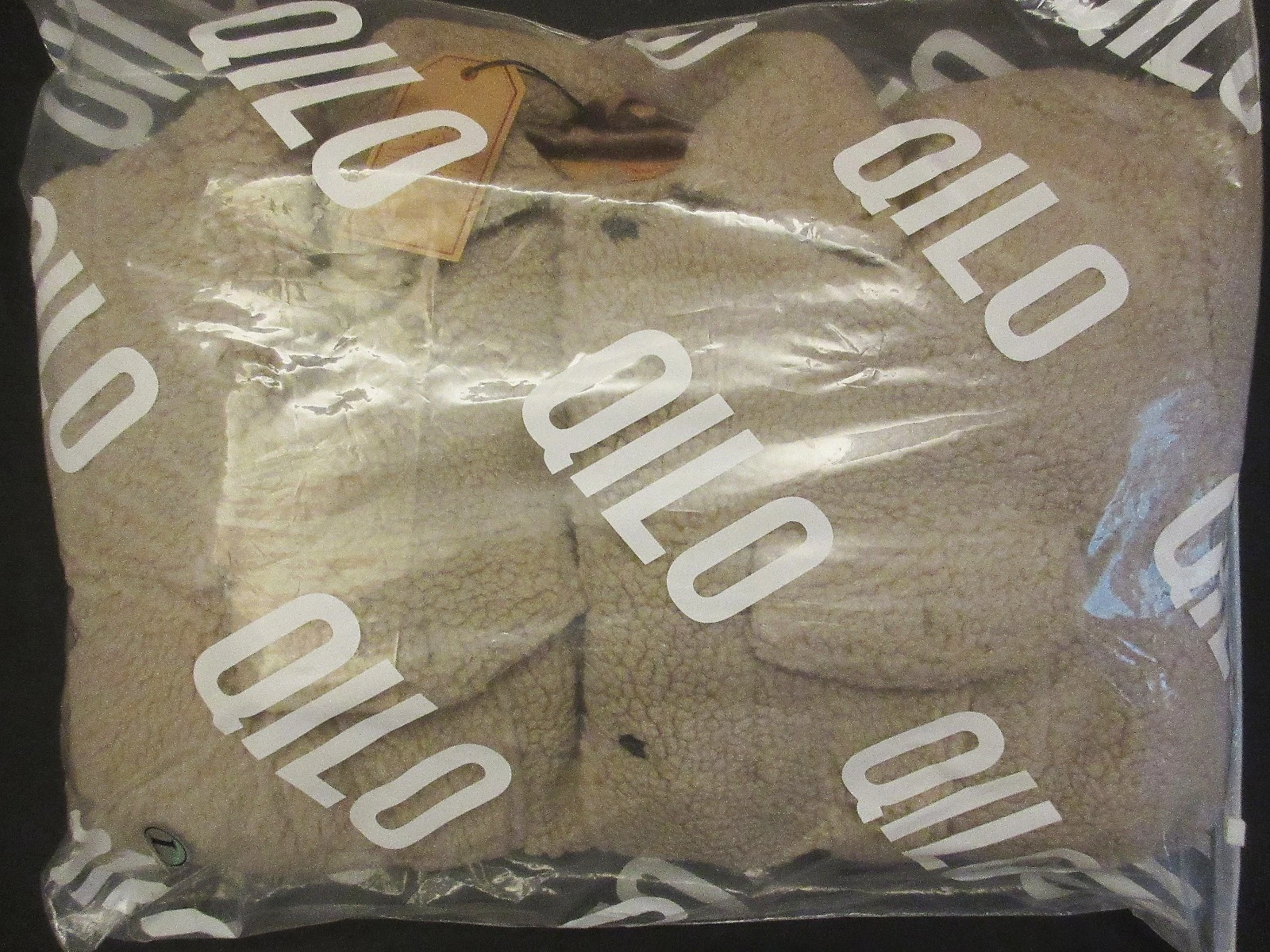 L - QILO SHRUCKER JACKET TAN MULTICAM SHERPA TRUCKER SATIN LINING HIGH PILE image 2