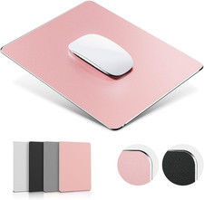 Hard Metal Mouse Pad for Desk, Aluminum Solid Mouse Pad for Magic Mouse and Pro/
