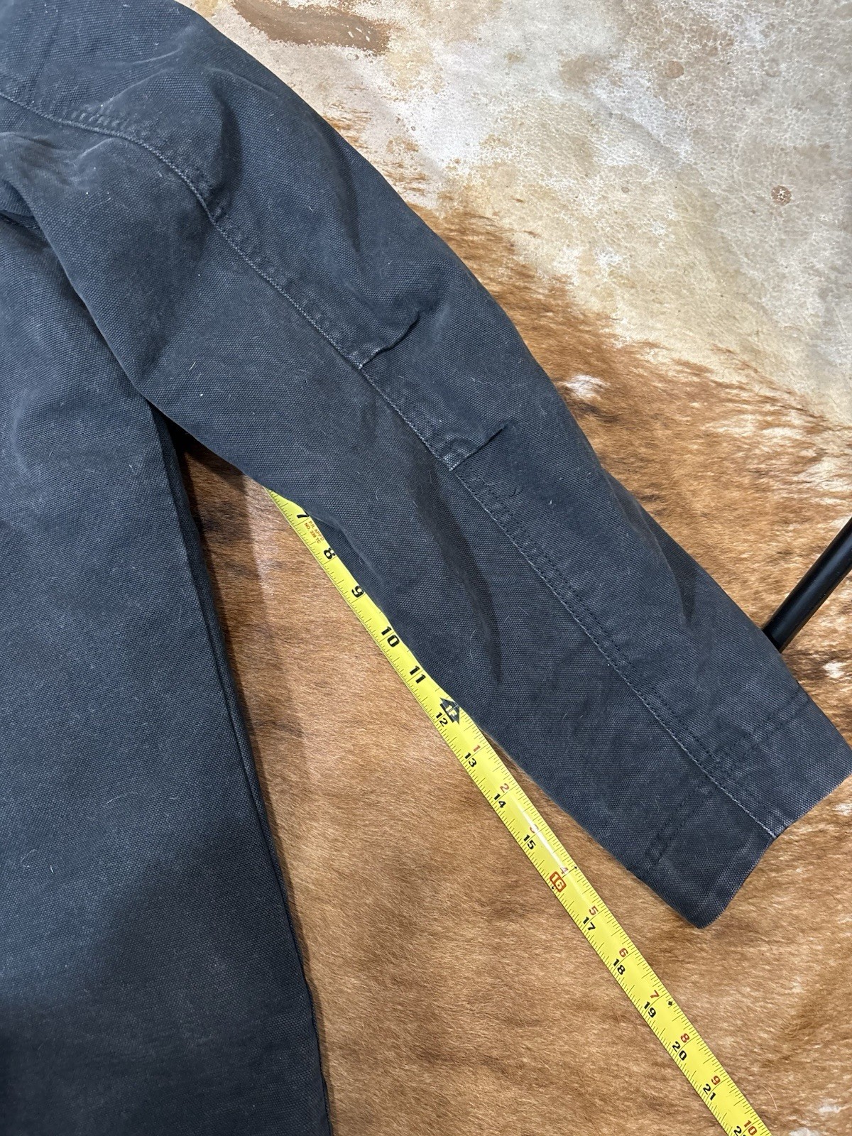 Pendleton Field Jacket Mens Medium Black Chore Co… - image 6