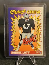 1991 Score - Crunch Crew Ronnie Lott #651